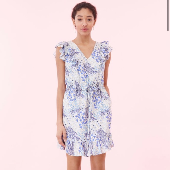 Rebecca Taylor Dresses & Skirts - REBECCA TAYLOR | Floral Tie Waist Mini Dress Sz 6